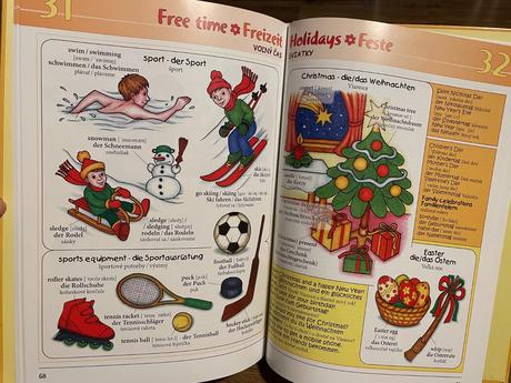 Obrázkový slovník anglicko-nemecko-slovenský,