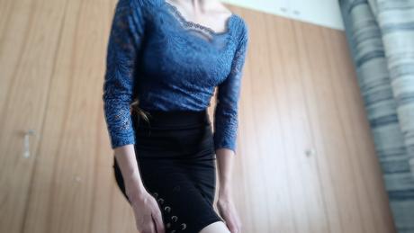 Dámske čipkované body, veľ. s, s