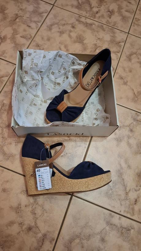 Letne sandale, lasocki,40