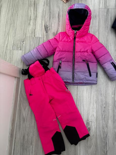 Zimná bunda + oteplovaky, c&a,110