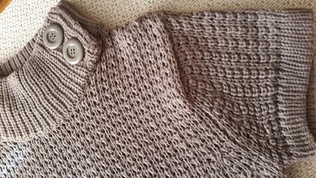 Predĺžený vlnený svetrík, xs