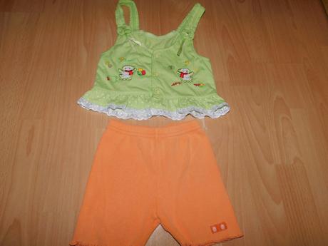 Tričko +šortky, 80