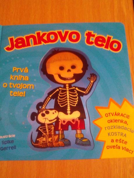 Jankovo telo (foto knihy z oboch strán) ô,