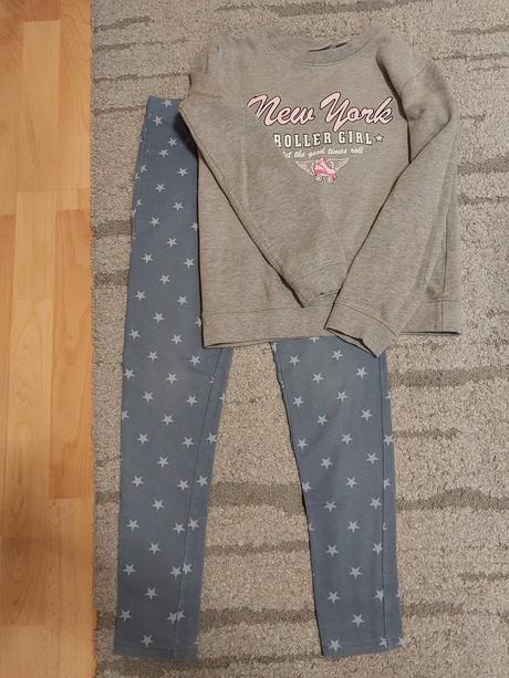 Mikina + leginy, pepperts,146