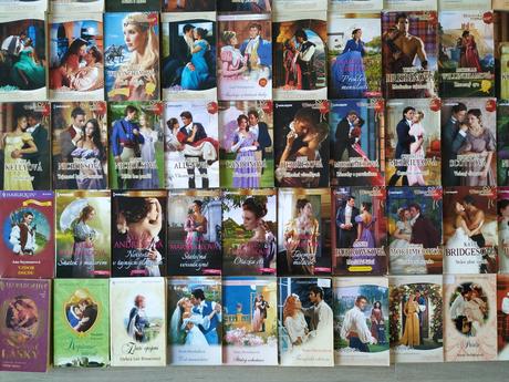 Historická romanca- harlequin, 