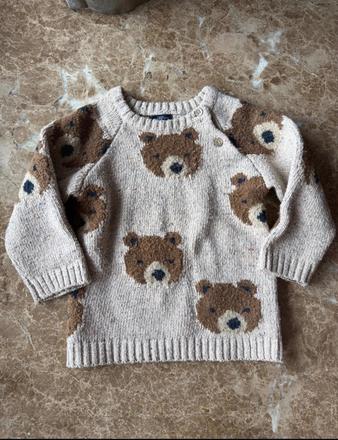 Detsky mackovy sveter, next,80