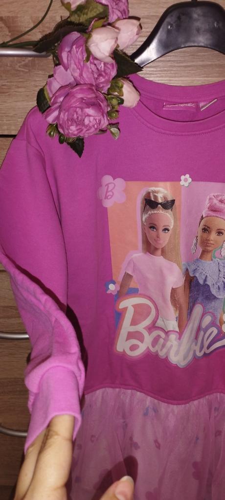 Šaty barbie 134/140, disney,134