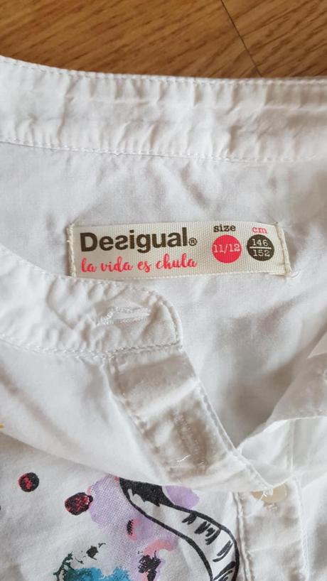 Biela košeľa v. 146/152, desigual,146