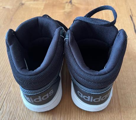 Čierne vyššie tenisky adidas č. 32, adidas,32