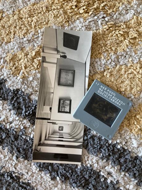 Pohľadnica orbis 1966 a diapozitív,