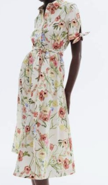H&m kvetinové šaty, h&m,s