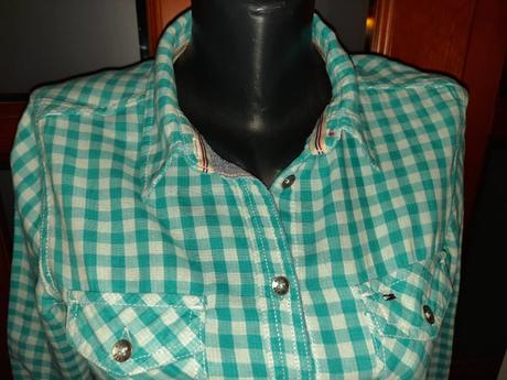 Dámska károvaná košeľa hilfiger denim veľ.s, tommy hilfiger,s