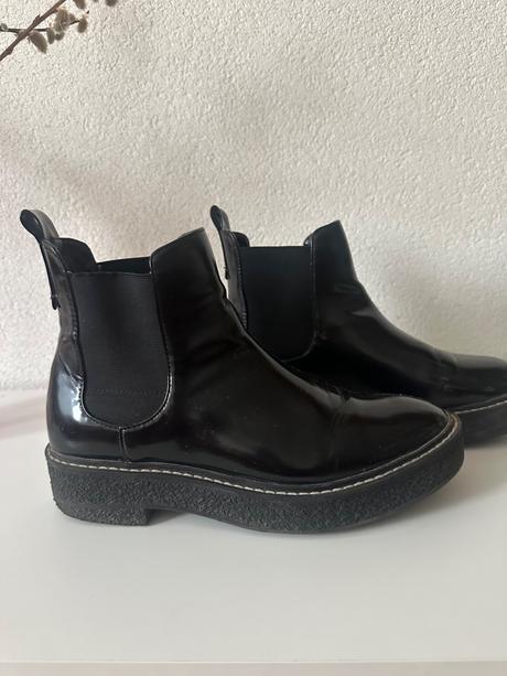 Prechodne clenkove cizmy, bershka,39