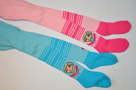 Detské pančušky zateplené frozen anna a elsa, 92 - 134