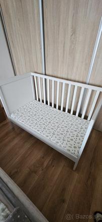 Ikea postielka, šírka (cm): 80,dĺžka (cm): 120