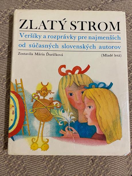 Vintage zbierka básničiek a rozprávok zlatý strom, 