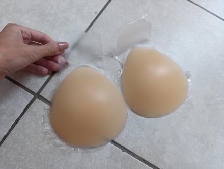 Silikónové vložky do podprsenky, 80c