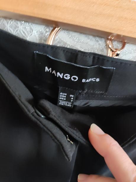Dámske nohavice slim, mango,s