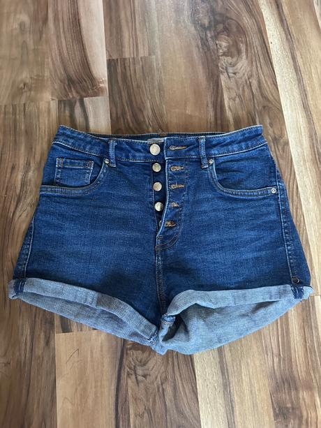 Zara denim šortky, zara,s