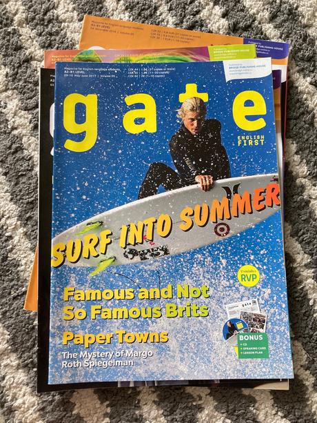 Časopis gate 6ks, karta a cd, 