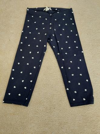 3/4 legíny, h&m,128
