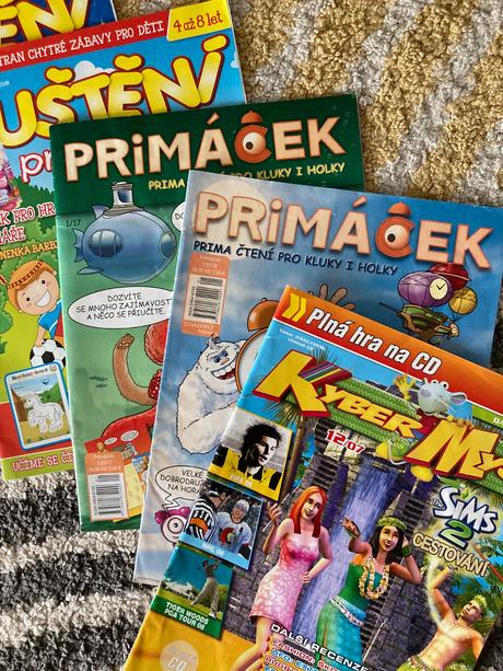 Detské časopisy české 5ks, 