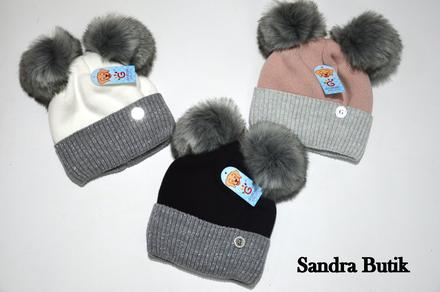 Čiapočka s luxusnými bambuľkami, 92 - 158