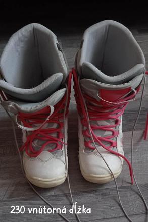 Snowboard topánky, 38