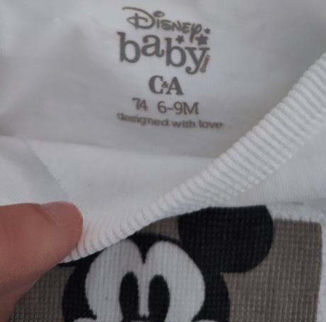 Tričko mickey mouse, c&a,74