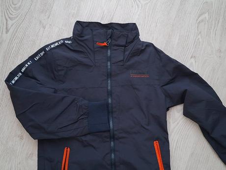 Prechodná bunda zateplená flisom č.146/152, h&m,152