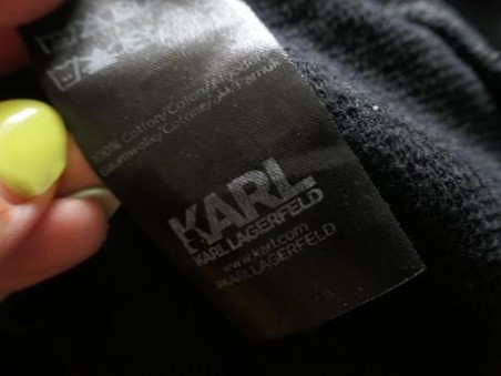 Karl lagerffeld damska stylova ikonicka mikina m/l, m