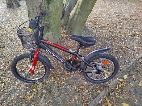 Detský bicykel 16 s pomocnými kolieskami, ctm,16