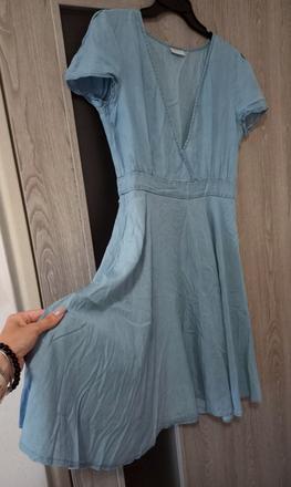 Riflové šaty vila, m