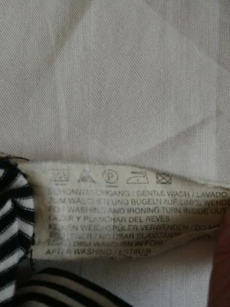 Dámsky elastický pásikavý top - rolák, passport, l, l