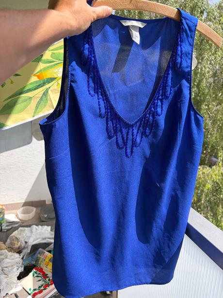 Hm prekrasna boho hippie tielko tunika posita kor, h&m,40