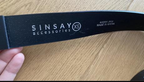 Doplnky opasok sinsay, sinsay