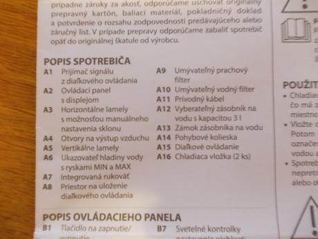Ochladzovač vzduchu sencor, sencor