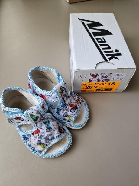 Manik papučky 20, manik,20