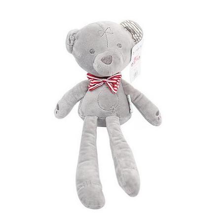 Plyšový macko mojkáč s motýlikom - 2 druhy, 