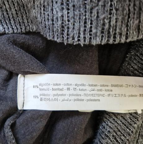 Zara šedý pulóver s nabratými rukávmi, zara,s