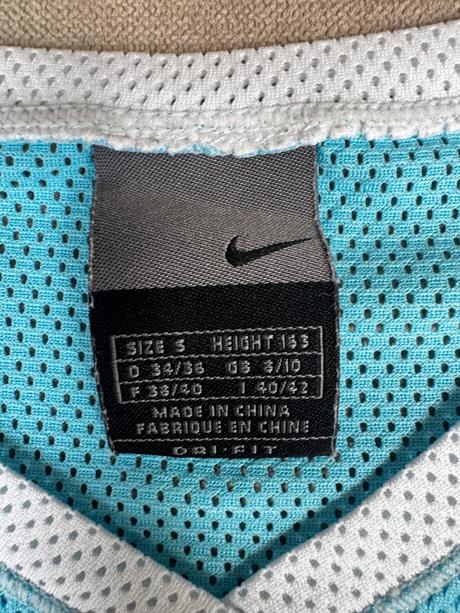 Štýlové športové tričko nike dri-fit tyrkysov, nike,s