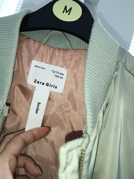 Zara prechodná bunda,bombera, zara,164