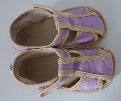 Barefoot papučky milash model rachel, 24