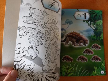 Lego jurský svet a zábavný zošit dinosaurus,