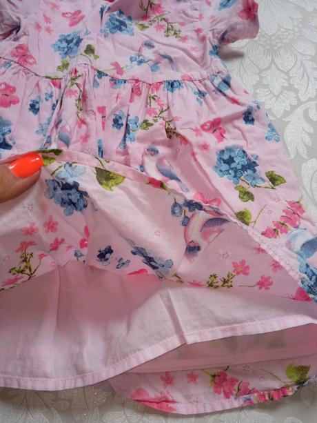 Dievčenské kvetované šaty (92), dopodopo,92