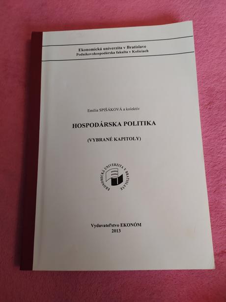 Hospodárska politika,