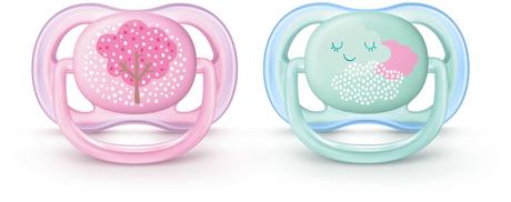 Avent scf343/20 výnimočne priedušný cumlík 0-6m,2k, avent