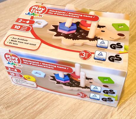 Napichovacia drevená hra ježko, 