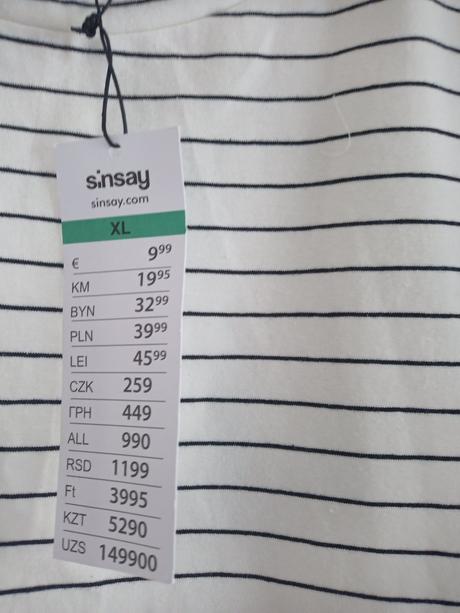 Šaty xl, sinsay,xl