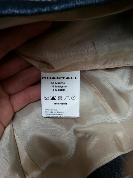 Riflová vestička chantall, chantall,40